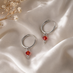 Minimal Thick Hoop Earrings