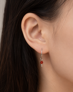 Minimal Thick Hoop Earrings