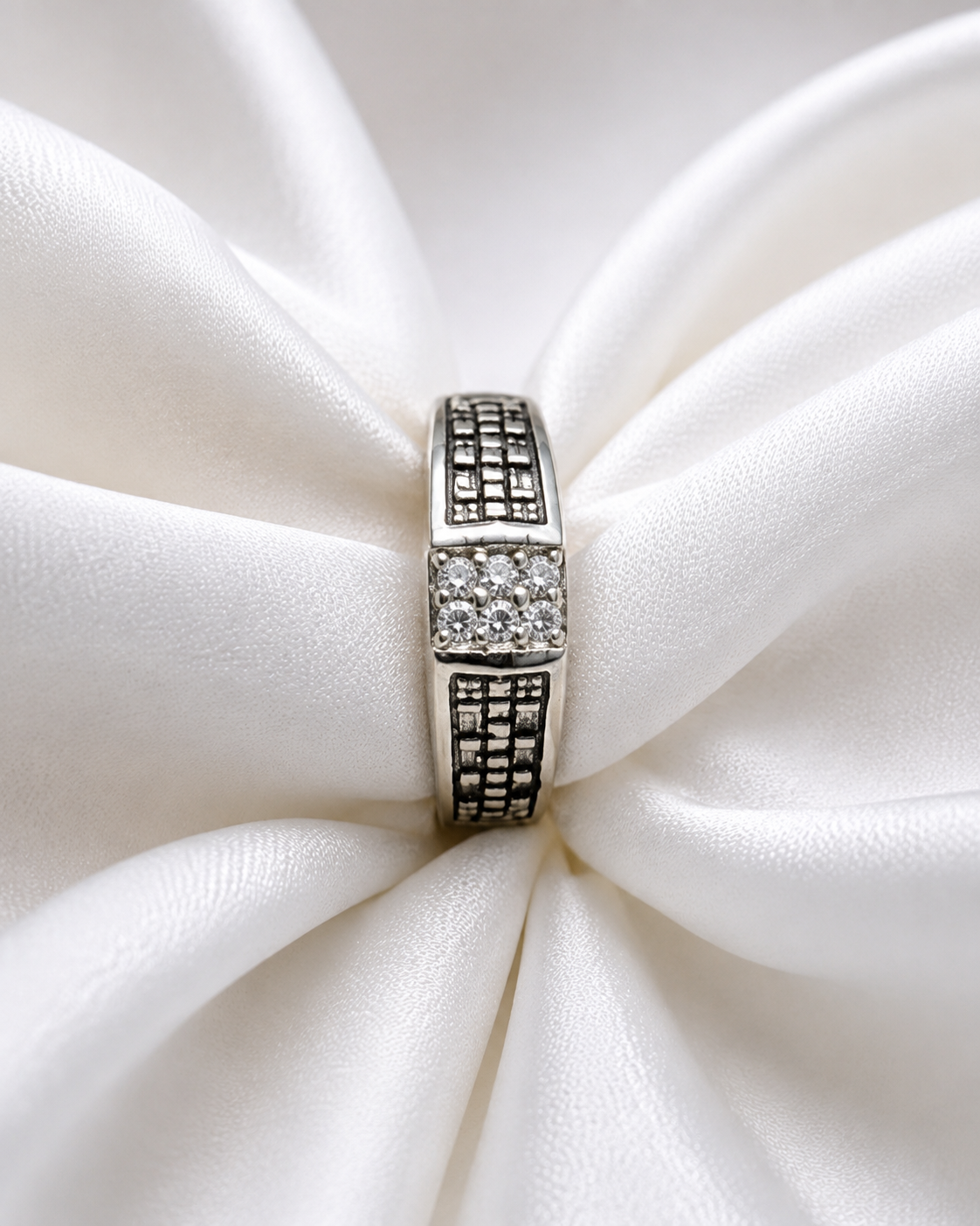 Gold Crystal Statement Ring