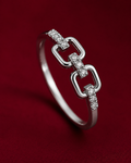 Triple Stone Adjustable Ring