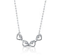 Juliet Silver 925 Magnetic Heart Chain