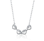 Juliet Silver 925 Magnetic Heart Chain