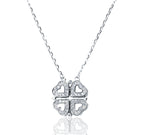 Brittany Silver 925 Magnetic Heart Chain