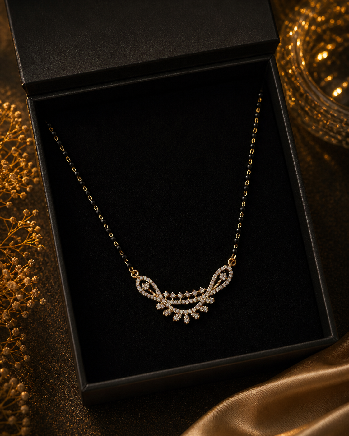 Floral Vine Curve