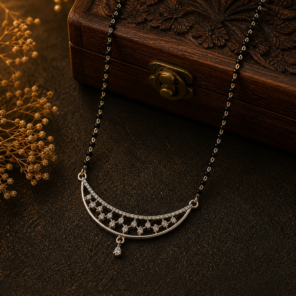 Crescent Drop Charm