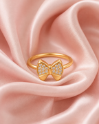Minimal Crystal Band Ring