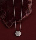 Halo Medallion Pendant Chain