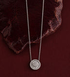Halo Medallion Pendant Chain