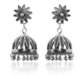 Geetika Silver 925 Jhumka Earrings