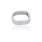 Lavender Square Silver 925 Ring