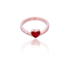 Adorable Heart Silver 925 Ring