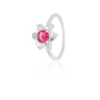 Pink's Silver Ring 925