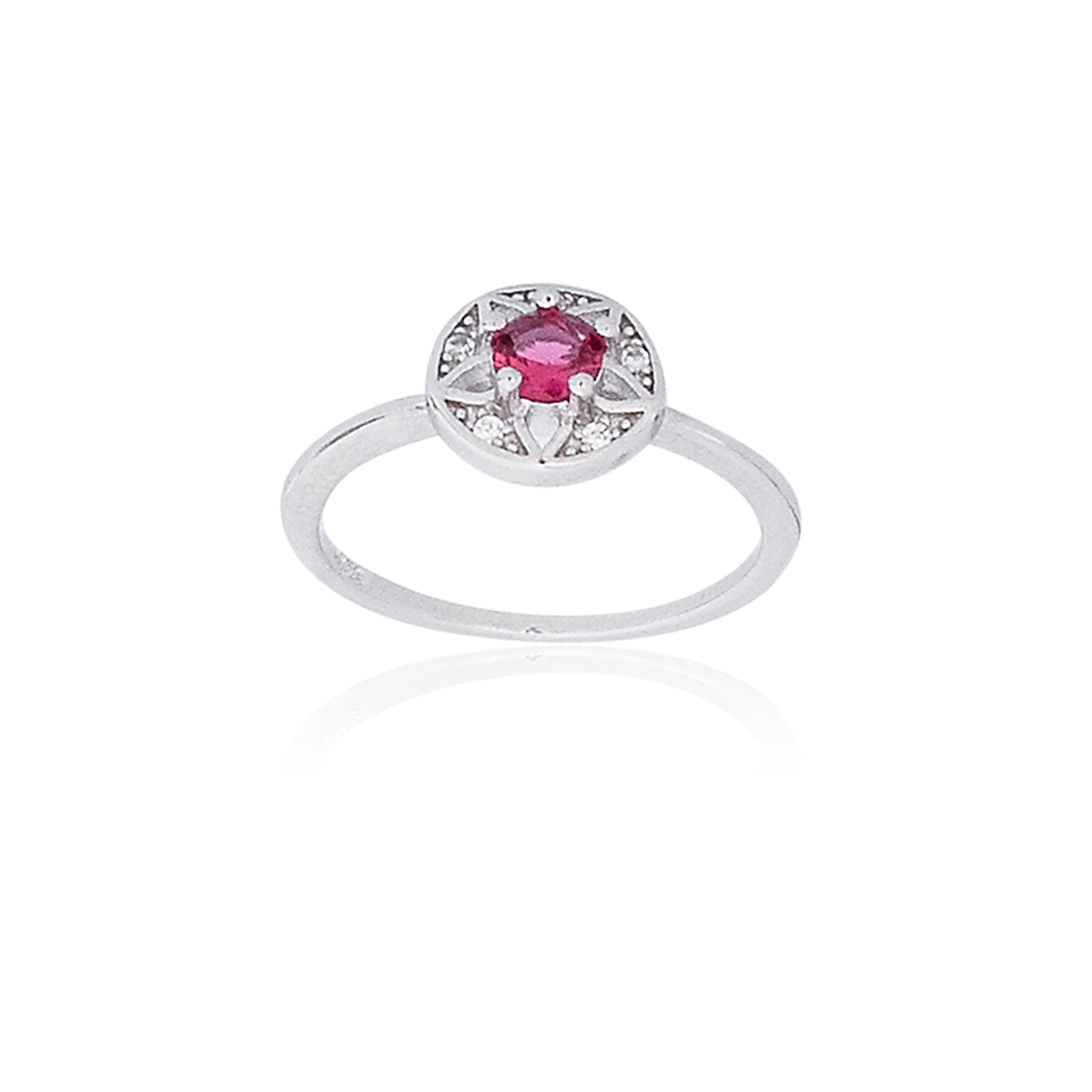 Flower Ring Silver 925