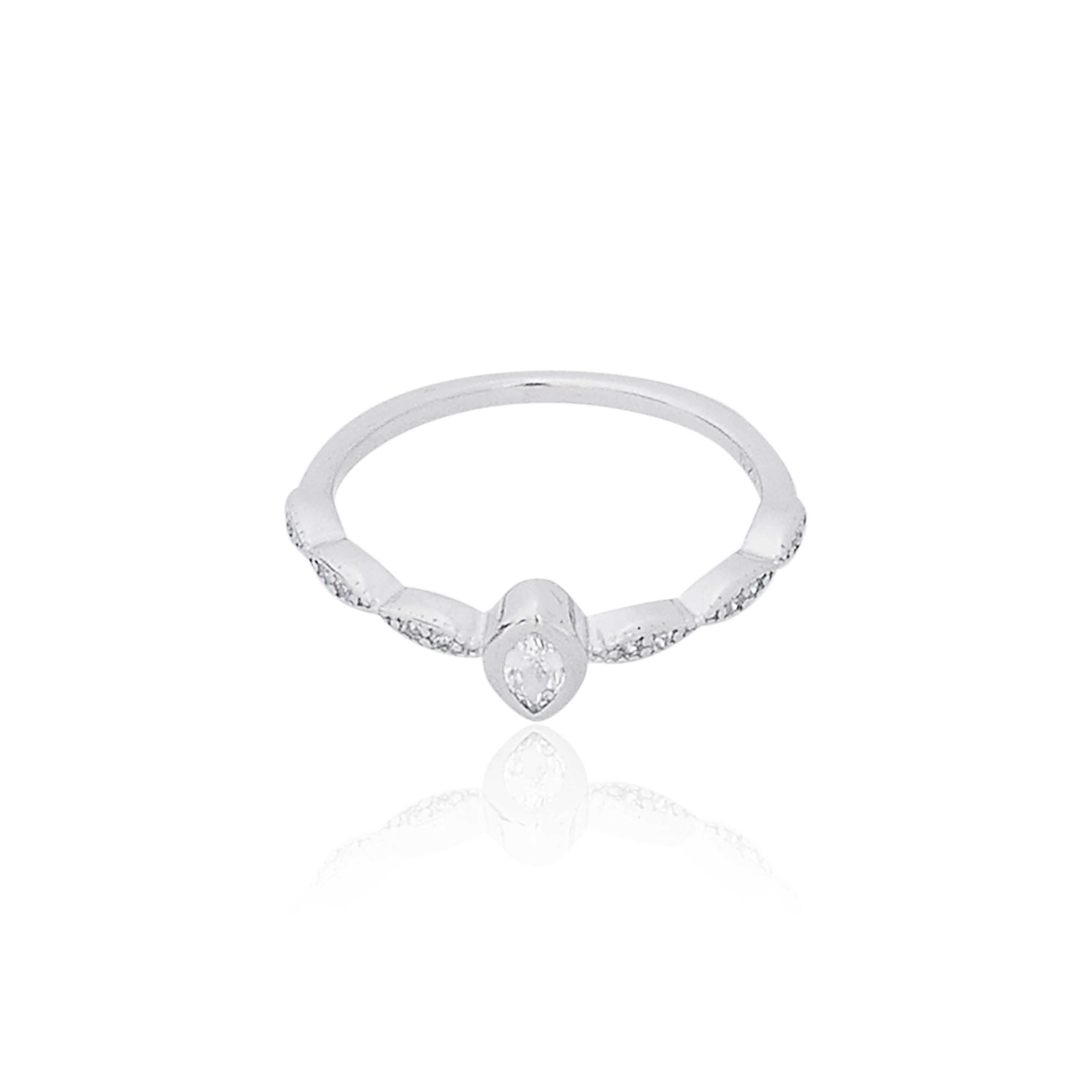 Romantic 925 Sterling Silver Finger Ring Forever Love Ring