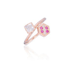 Extra Dotted Silver Ring 925