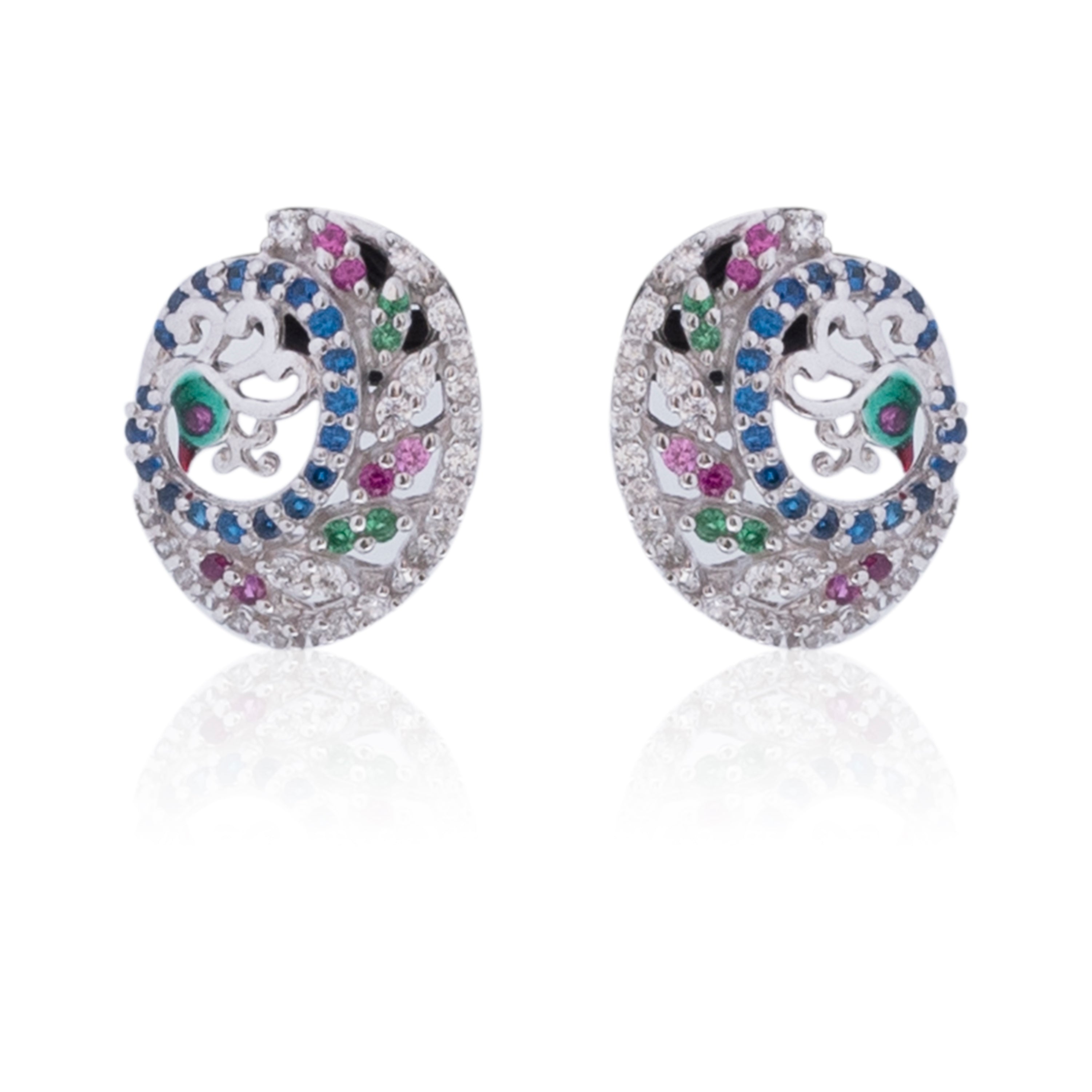 Jenna Peacock Silver 925 Mini Pandent Set