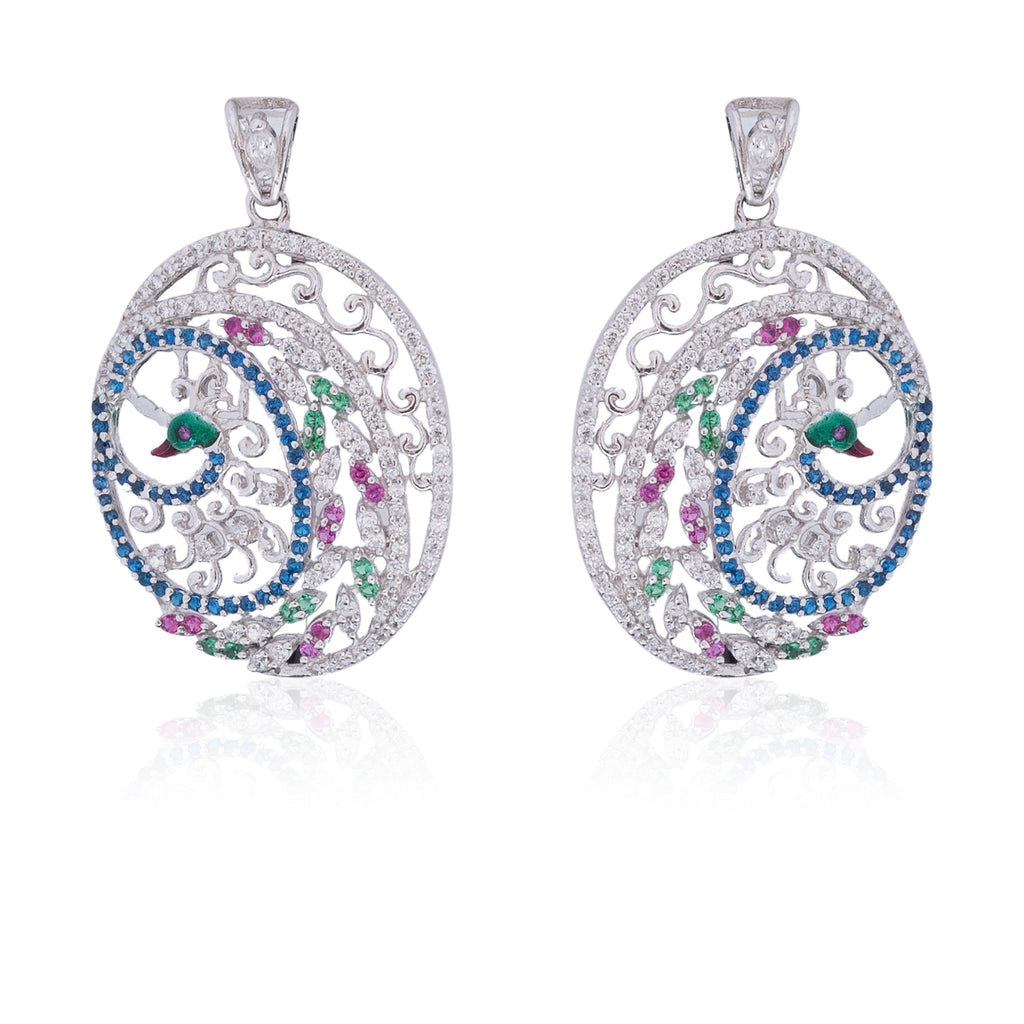 Jenna Peacock Silver 925 Mini Pandent Set