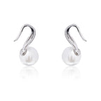 Irene Pearl Silver 925 Earrings