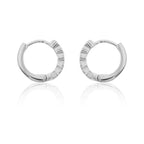 Ori Hoop Bali Earrings for Men 925 Sterling Silver