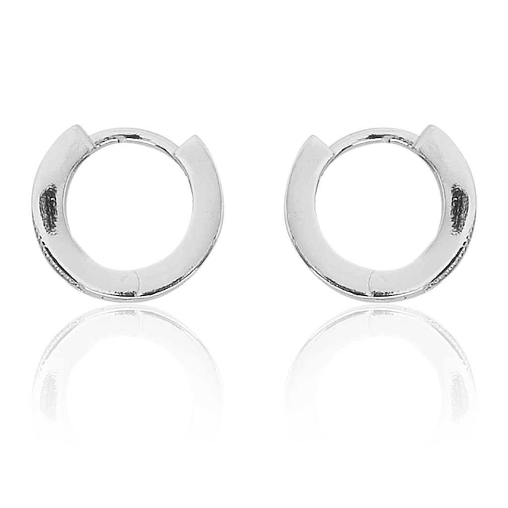 Mens Jewellery Silver Bali Stud Mens Earring