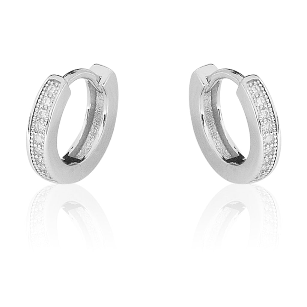 Mens Jewellery Silver Bali Stud Mens Earring