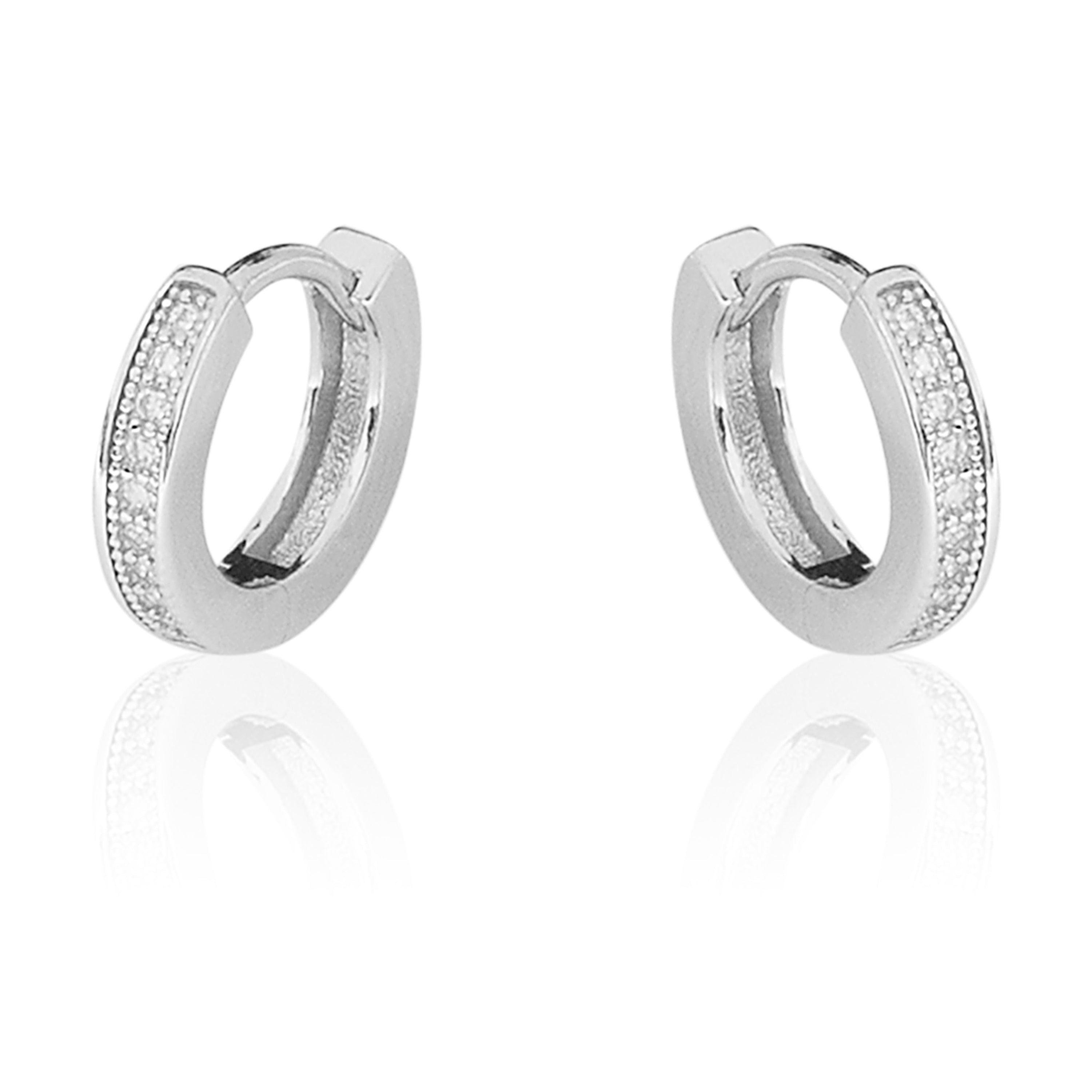 Mens Jewellery Silver Bali Stud Mens Earring