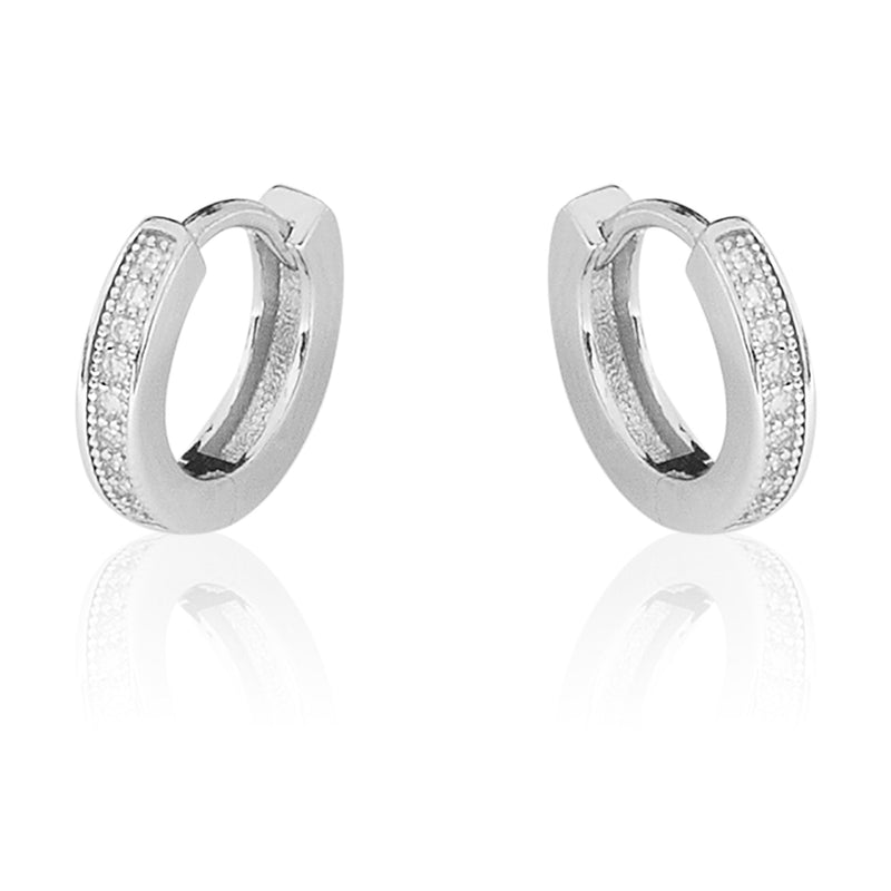 Mens Jewellery Silver Bali Stud Mens Earring