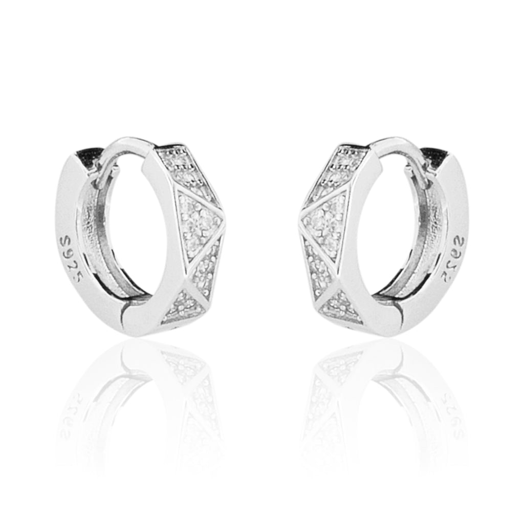 Salman Khan Bali Silver Round Hoop Earring for Men and Boys