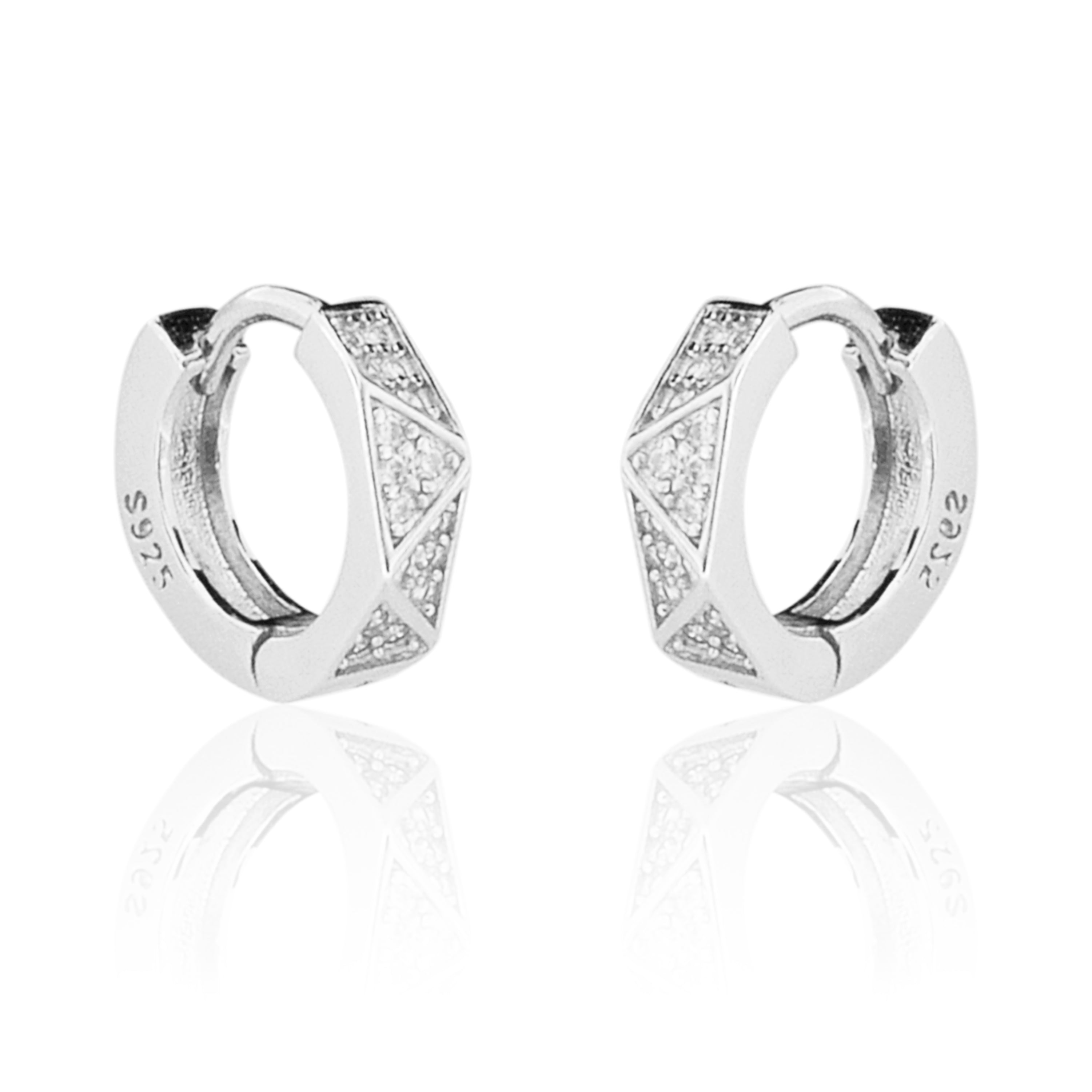 Salman Khan Bali Silver Round Hoop Earring for Men and Boys