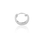 Plain Platinum Earring Bali