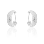 Plain Platinum Earring Bali