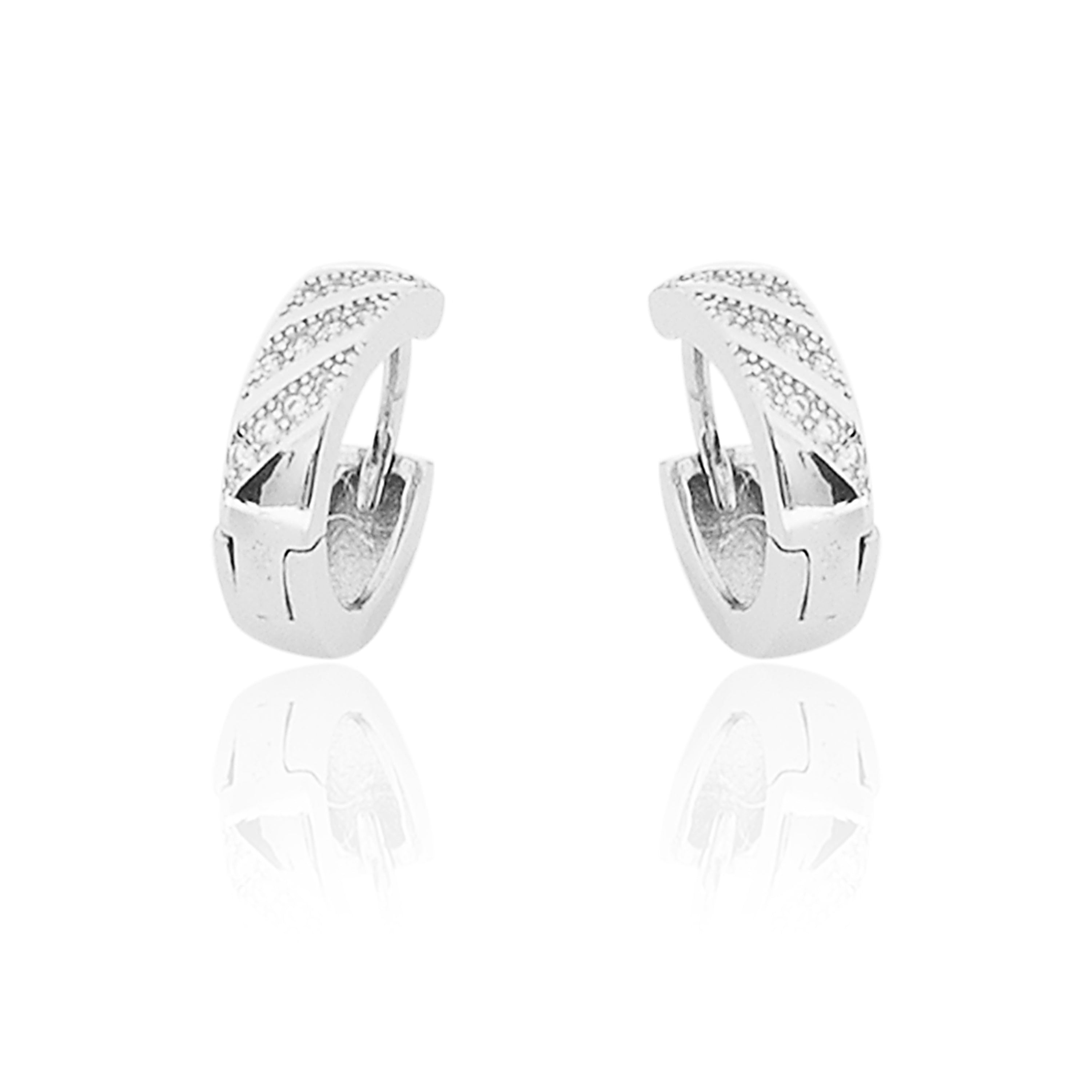 Radiant Flux Mini Hoop Earring For MeN