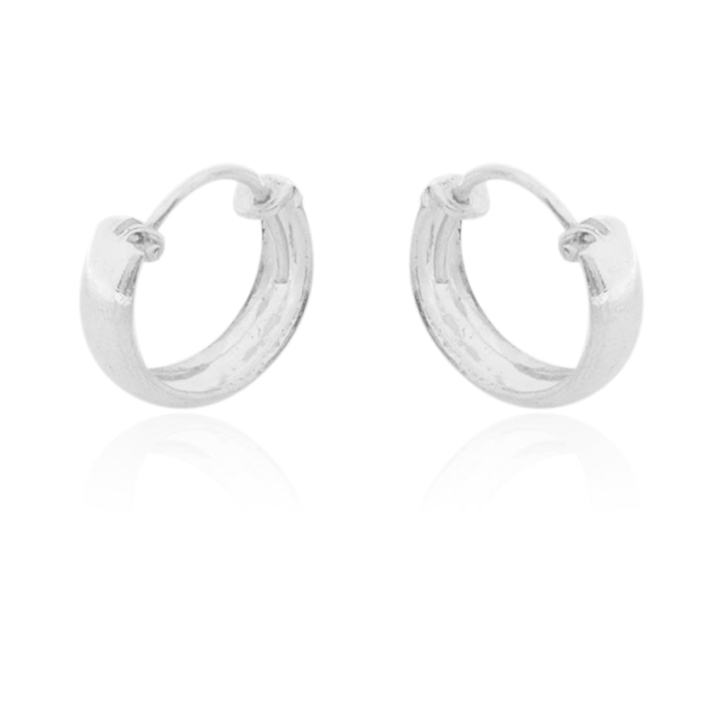 Mens Jewellery Silver Bali Stud Mens Earing / Earring