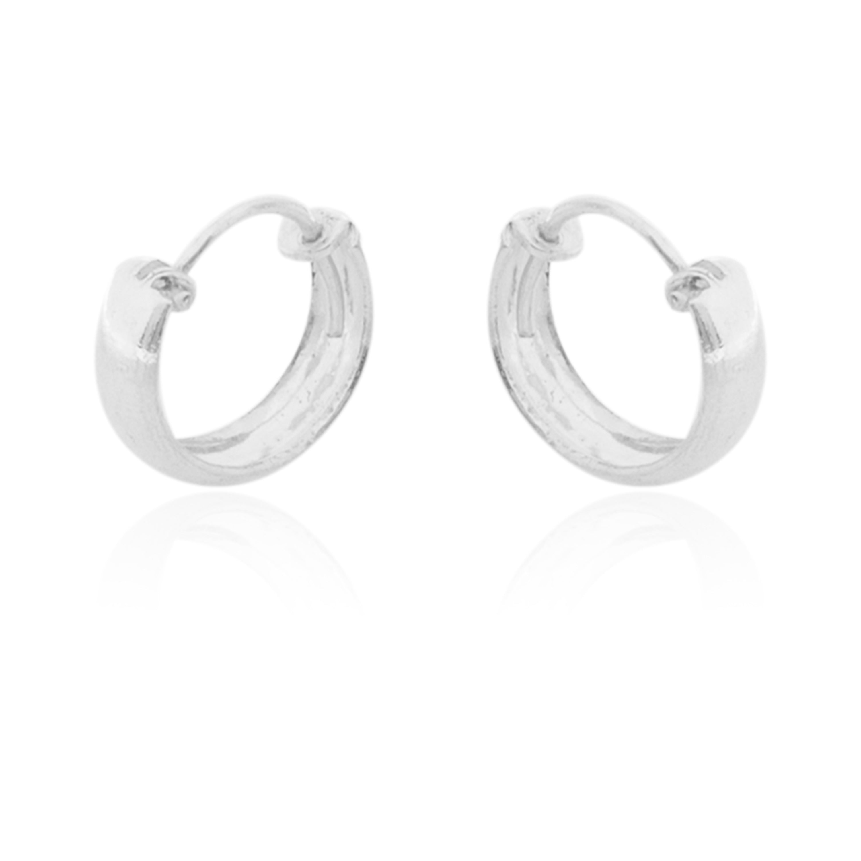 Mens Jewellery Silver Bali Stud Mens Earing / Earring