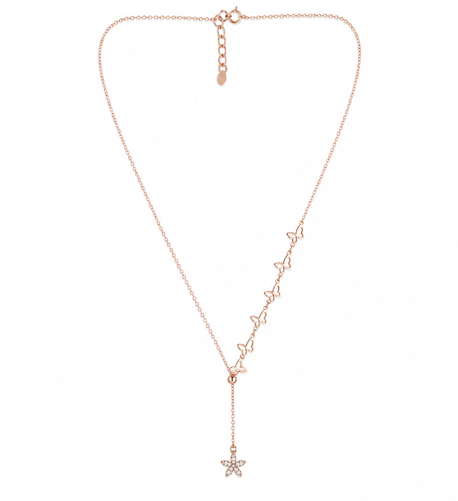 Butterfly Lariat Chain