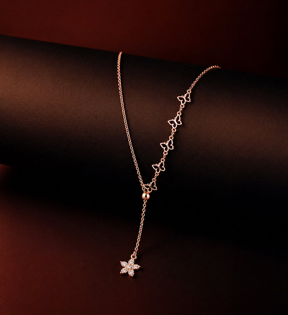 Butterfly Lariat Chain