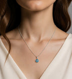 Evil Eye Drop Chain