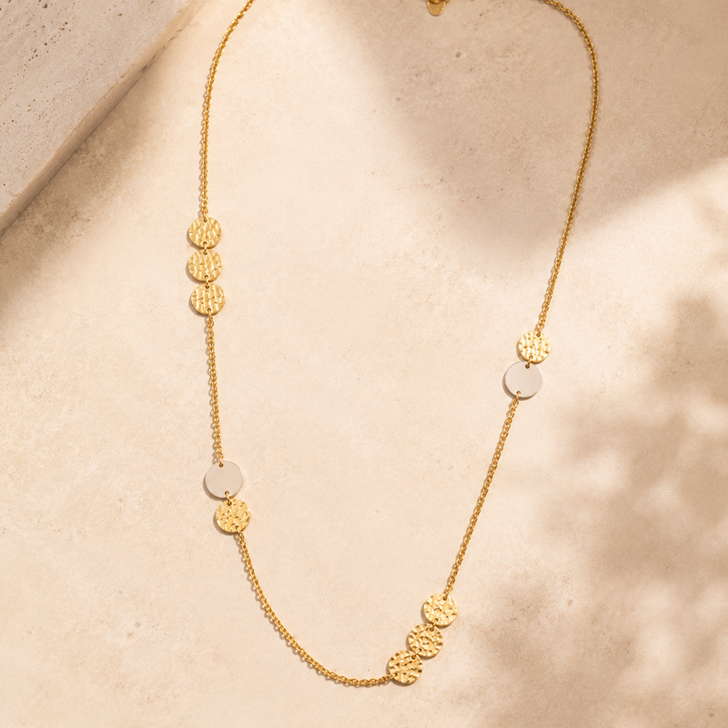 Textured Coin Chain
