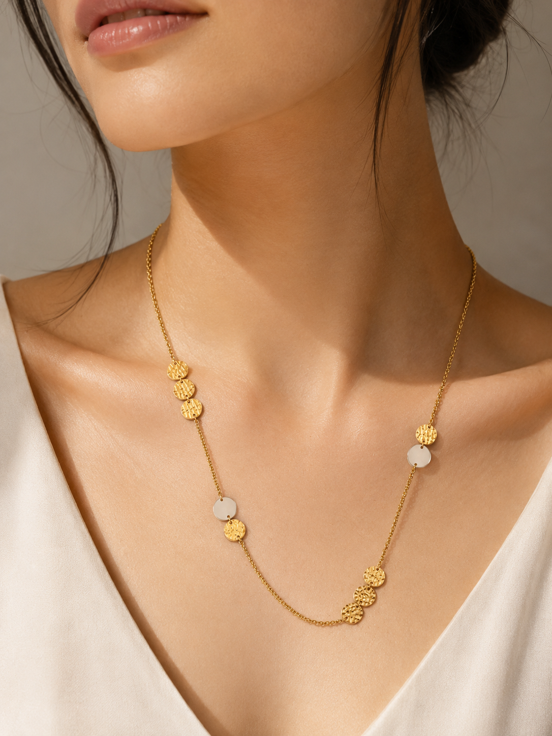 Textured Coin Chain