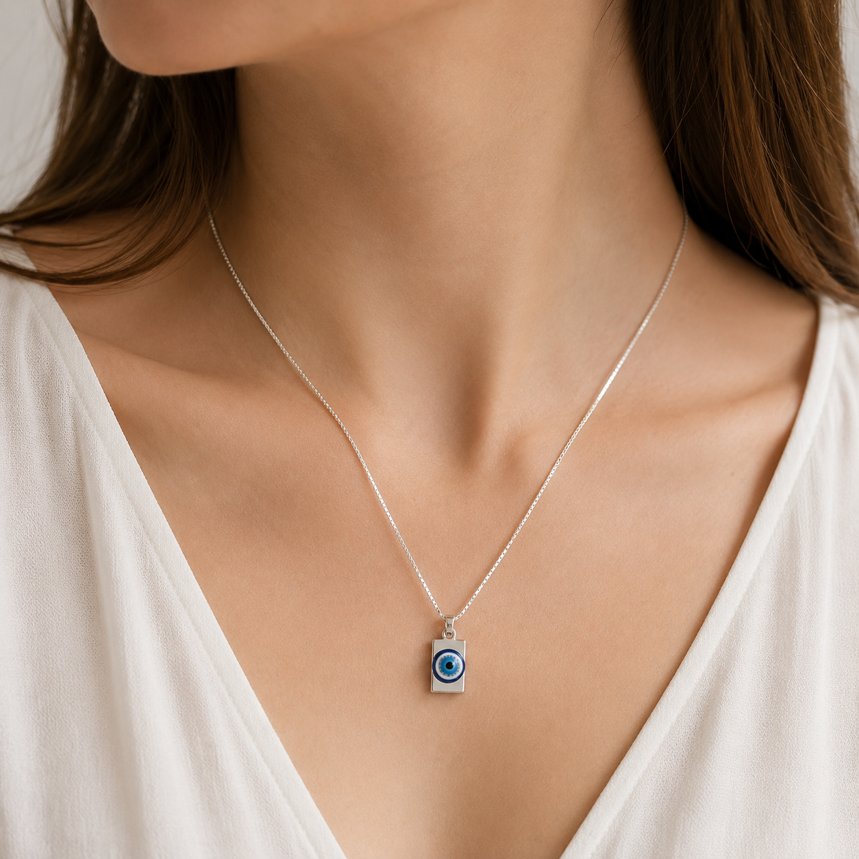 Evil Eye Bow Chain