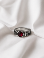 Vintage Ruby Stone Ring