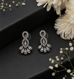 Crystal Floral Stud Earrings