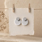 Crystal Teardrop Stud Earrings