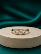 Infinity Crystal Ring