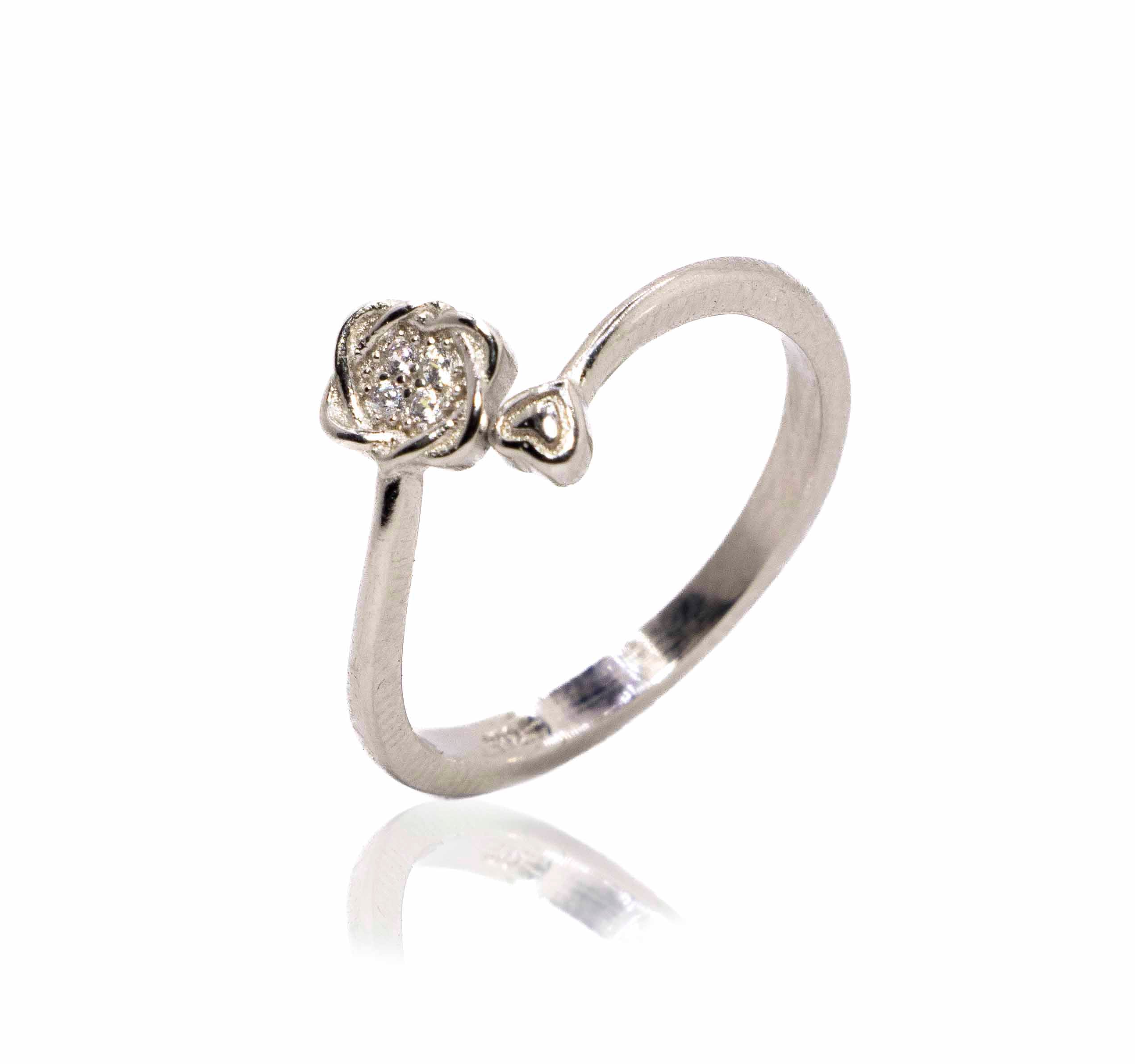 Cherry Blossom Silver 925 Ring