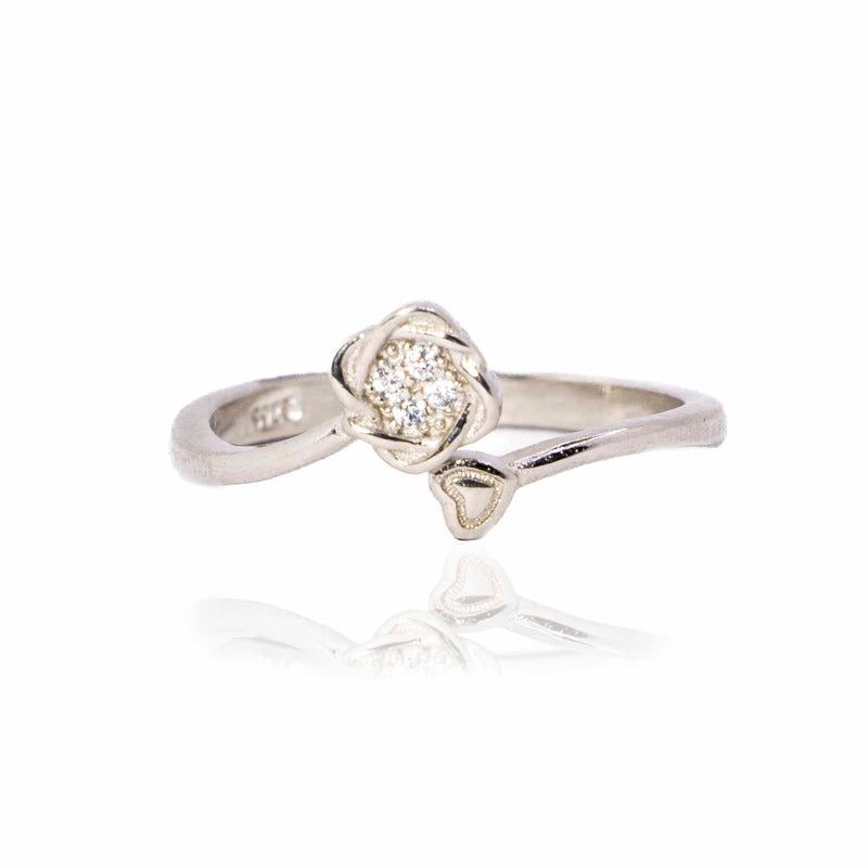 Cherry Blossom Silver 925 Ring