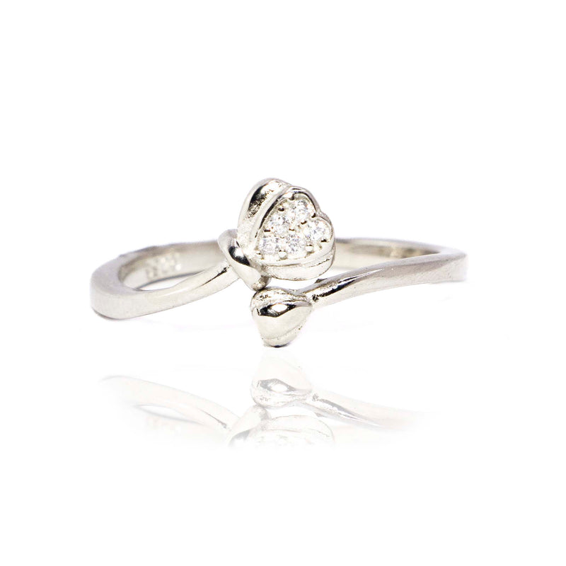 Flower Bud Silver 925 Ring