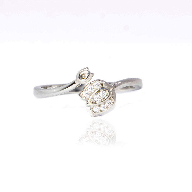 Lotus Silver 925 Ring