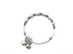 Baby Circle Charm Silver 925 Kada Pair