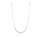 Modern Pearl Silver 925 Necklace Set